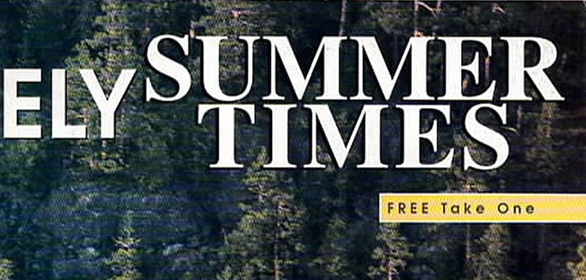 1996 Ely Summer Times Cover