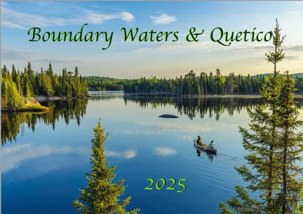 2025 boundary Waters Quetico Calendar